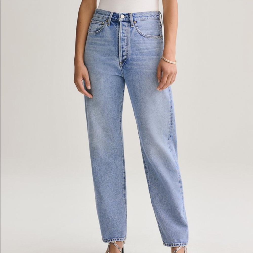 Agolde 90s jeans in snapshot